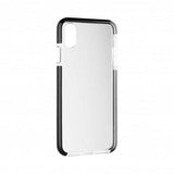Xqisit Mitico Bumper TPU for iphone XS Max Black Clear Case Back Cover 32994