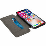 Xqisit Adour iPhone X XS Flap Cover Wallet Pouch Case Black 29970