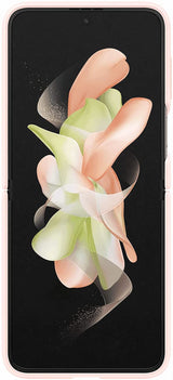 Samsung Galaxy Z Flip 4 Silicone Cover with Ring Pink - EF-PF721TPEGWW