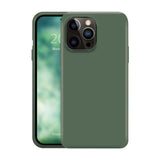 Xqisit Silicone Case for iphone 14 Pro 6.1" Eucalyptus - 50443