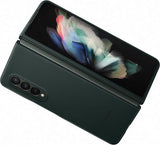 Samsung Galaxy Z Fold 3 Leather Cover Green - EF-VF926LGEGWW