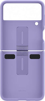 Samsung Galaxy Z Flip 3 Silicone Cover with Ring Lavender - EF-PF711TVEGWW