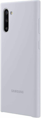 Genuine Samsung Galaxy Note 10 Silicone Cover Case Silver EF-PN970TSEG