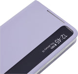Samsung Galaxy S21 Smart Clear View Cover Violet - EF-ZG991CVEGEW