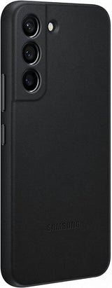 Samsung Galaxy S22 Leather Cover Black - EF-VS901LBEGWW