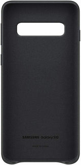 Samsung Galaxy S10 Leather Cover Black - EF-VG973LBEGWW