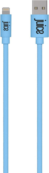 Juice 2M Blue USB A to Lightning Cable - JUICEXLCABLE-BLUE