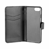 Xqisit iPhone 7 8 SE 2020 Black Slim Wallet Case Pouch Stand 26475
