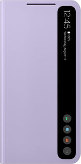 Samsung Galaxy S21 FE Smart Clear View Cover Lavender - EF-ZG990CVEGEW