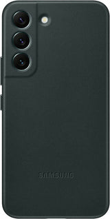 Samsung Galaxy S22 Leather Cover Green - EF-VS901LGEGWW