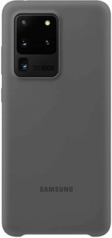 Samsung Galaxy S20 Ultra 5G Silicone Cover Grey Case EF-PG988TJEG
