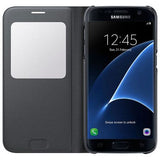 Samsung Galaxy S7 S View Cover Black - EF-CG930PBEGWW