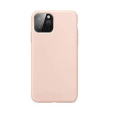 XQISIT Silicone Case for iPhone 12 Mini 5.4" Nude Pink Soft Touch Cover