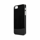 Xqisit Black Back Cover Glossy Hard Case for iPhone 5 5S SE