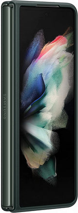 Samsung Galaxy Z Fold 3 Leather Cover Green - EF-VF926LGEGWW