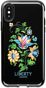 Tech21�Evo Luxe Case Black Flowers for iphone X XS 5.8" T21-6187