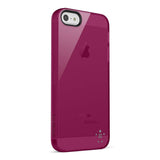 Belkin Translucent Gloss Grip Case Cover iPhone 5 5S SE Berry F8W093vfC03