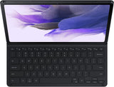 Samsung Galaxy Tab S7/S8 Plus 5G Book Cover Keyboard Slim Black - EF-DT730UBGEU