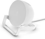 Belkin 10W Qi Dual Wireless Charging Pad with Bluetooth Speaker White