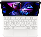 Apple Magic Keyboard for ipad 3rd/4th Gen/ ipad pro 11" White Arabic A2261 - MJQJ3AB/A