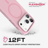 Tech21 Evo Pulse Fauvxen Case with MagSafe for iPhone 17/18 Pro 6.3" Quiet Blush - T21-11626