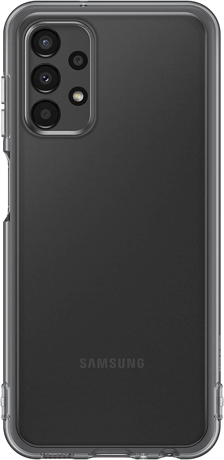 Samsung Galaxy A13 Soft Clear Cover Black - EF-QA135TBEGEU