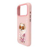 Nimmy Glass Cool Dog Case with MagSafe for iPhone 17 Pro Max 6.9" Pink - N-YJ-IP17-PRO-MAX-031