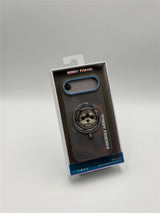 Nimmy Big Eye Cute Pet Yorkie Dog Face Case with Detachable MagSafe Grip for iPhone 17 Air 6.5" Grey Blue - N-XDY-CXZJZH-IP17-AIR-027