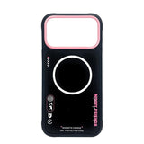 Nimmy Cool & Cute 2.0 Case with MagSafe for iPhone 17 Pro 6.3" Black Pink - N-YJKM-CX2.0-IP17-PRO-01-B