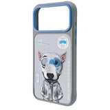 Nimmy Cool & Cute 2.0 Terrier Dog Case with MagSafe for iPhone 17 Pro 6.3" Grey Blue - N-KMLL-IP17-PRO-019-A