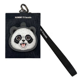 Nimmy Big Eye Cute Pet Travel Panda Face Card Sleeve Holder Black - N-XDY-KT-06-A