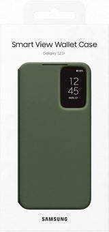 Samsung Galaxy S23 Plus Smart View Wallet Case Khaki - EF-ZS916CGEGWW