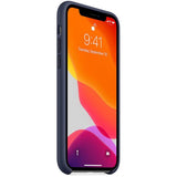 Apple Silicone Case for iPhone 11 Pro 5.8" Midnight Blue - MWYJ2ZM/A