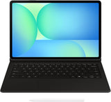 Samsung Galaxy Tab S10 Plus FE 13.1" Book Cover British Keyboard AI Key Black - EF-DX625BBEGGB