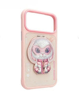 Nimmy Cool & Cute 2.0 Rabbit Case with MagSafe Stand for iPhone 17 Pro 6.3" Pink - N-YJKM-CXZJZH-IP17-PRO-08