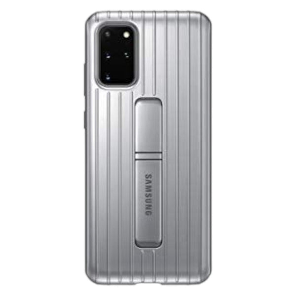 Samsung Galaxy S20 Plus Protective Silver Standing Cover Case EF-RG985CSEG