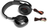 JBL Quantum 200 Wired Over Ear Gaming Headset with Mic Black - JBLQUANTUM200BLK
