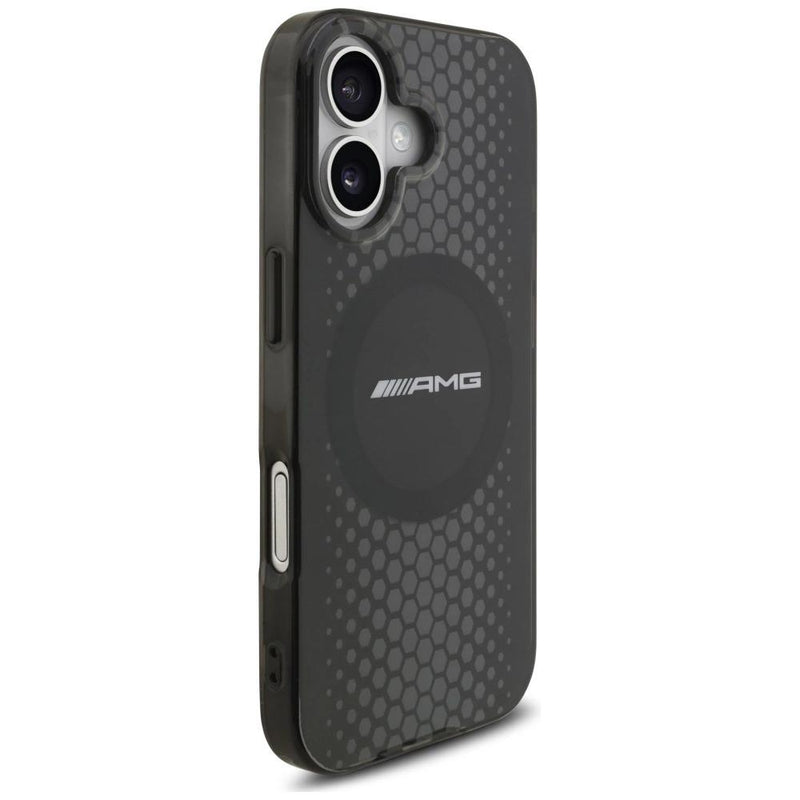 AMG Double Layer Transparent Graphics Case with MagSafe for iPhone 17 6.3" Black- AMHMP17S24HHGPK