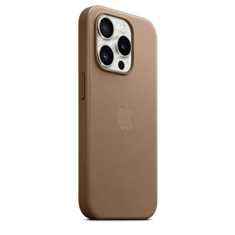 Apple FineWoven Case with MagSafe for iPhone 15 Pro 6.1" Taupe A3134 - MT4J3ZM/A