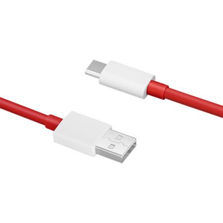 OnePlus Warp Charge 1M 10A 100W USB A to USB C Cable DL129 Red - 5461100530