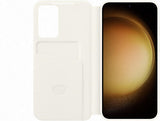 Samsung Galaxy S23 Plus Smart View Wallet Case Cream - EF-ZS916CUEGWW