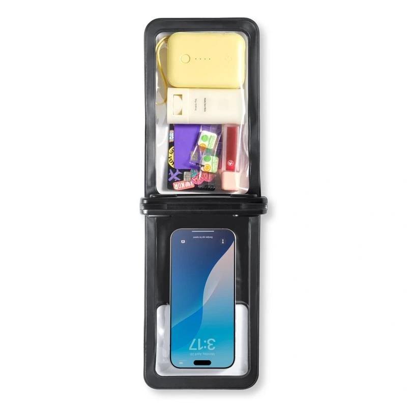 Spigen Aqua Shield A603 Dual Compartment Universal Waterproof Pouch Black - ACS09745