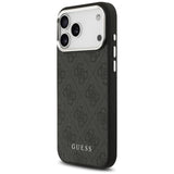 Guess 4G Classic Logo Case with MagSafe for iPhone 17 Pro Max 6.9" Black - GUHMP17XP4GSSMCK