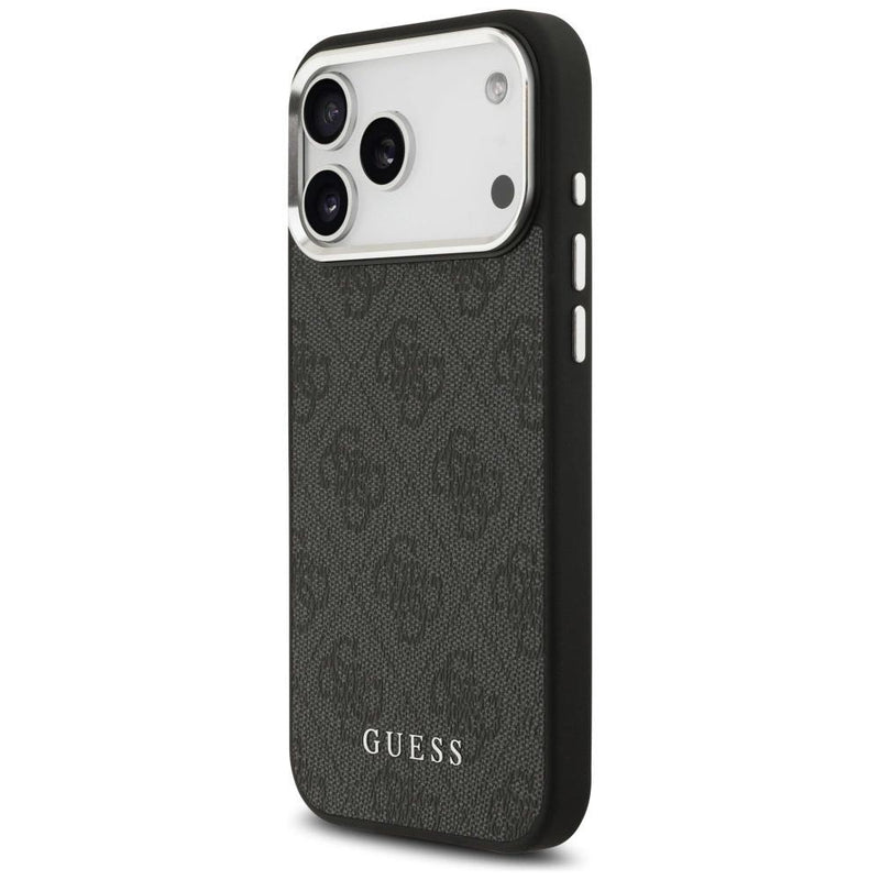 Guess 4G Classic Logo Case with MagSafe for iPhone 17 Pro Max 6.9" Black - GUHMP17XP4GSSMCK