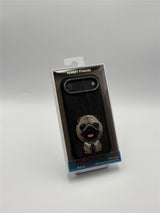 Nimmy Big Eye Cute Pet Pug Dog Case with MagSafe for iPhone 17 Air 6.5" Black Grey - N-XDY-IP17-AIR-09-A