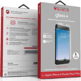 Zagg Glass + Screen Protector for iphone 6/7/8 Plus 5.5" Clear - I7LLGC-F00