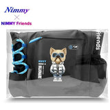 Nimmy Friends Glasses Cool Cat Laptop Backpack Black - N-KM-DNBB-01