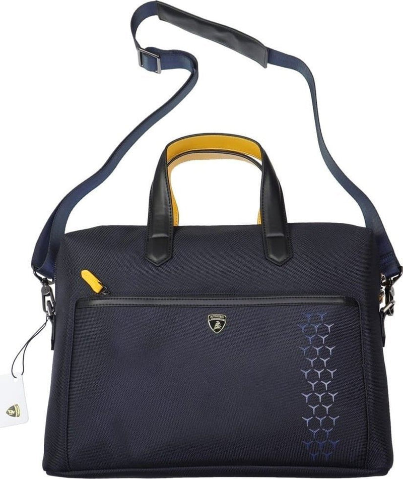 Lamborghini Huracan D10 Tablet & Laptop Carrier Bag 15" Blue - LB-CB15-HU/D10-BE/OE