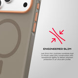 Tech21 Evo Pulse Fauxven Case with MagSafe for iPhone 17/18 Pro Max 6.9" Espresso - T21-11681