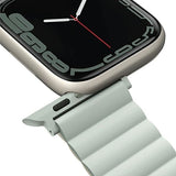 Uniq Revix Strap for Apple Watch 7/8/9/10/SE/SE2/Ultra 42/44/45/49mm Sage and Beige - UNIQ-45MM-REVSAGBEG
